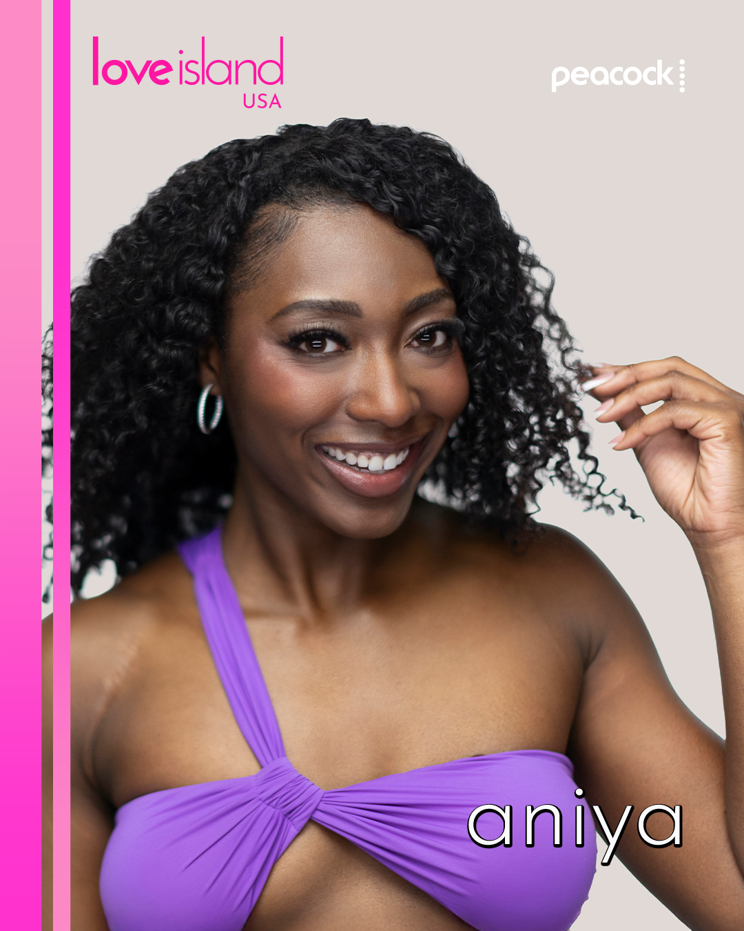 Aniya Harvey from 'Love Island USA' season 8.