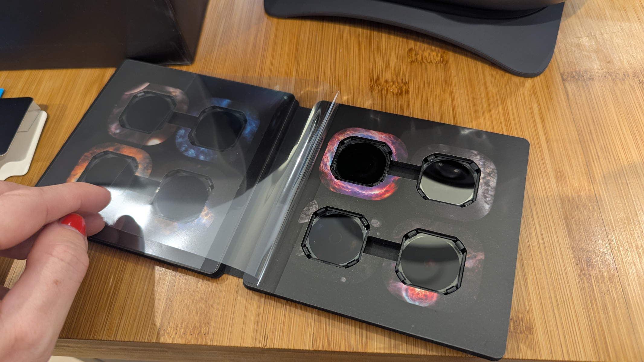 Govee Galaxy Light Projector 2 Pro during review.jpg