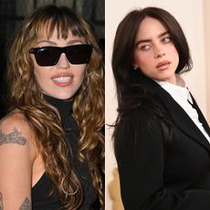 Miley Cyrus and Billie Eilish