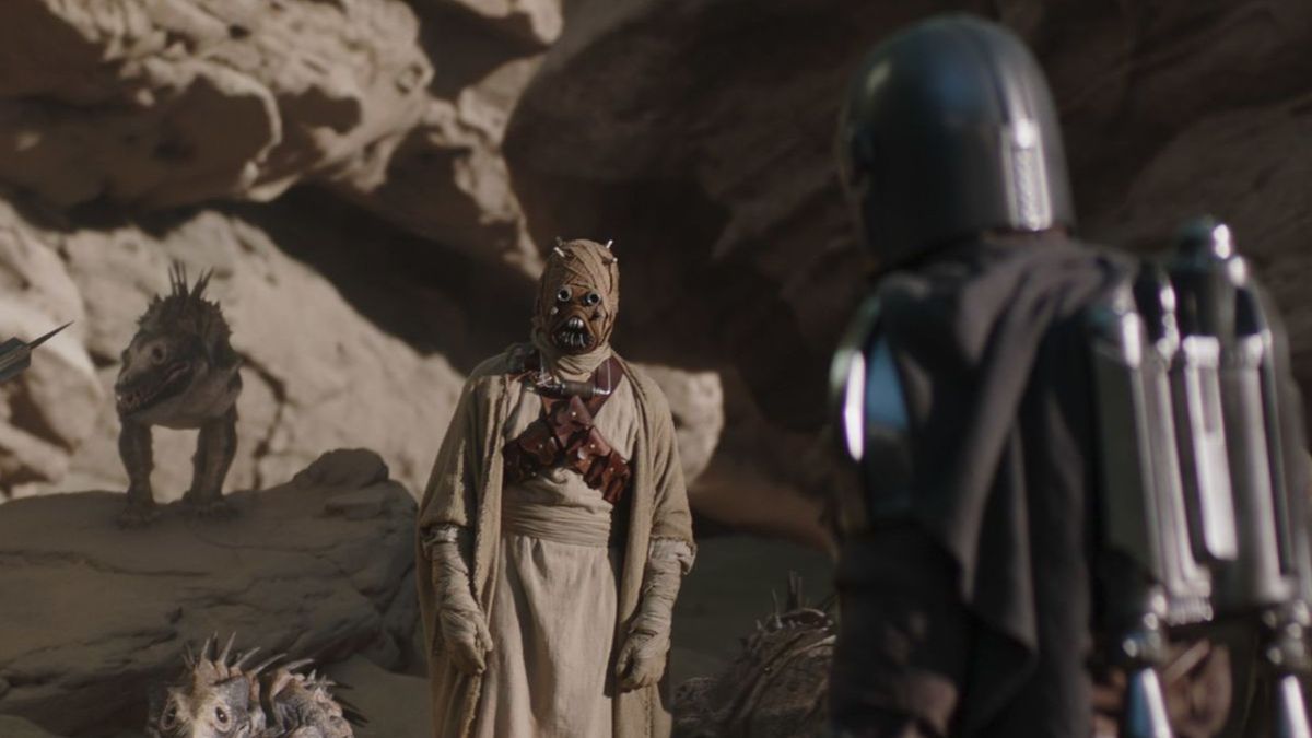 The Mandalorian season 2 actor produced a specific indication language for the Tusken Raiders