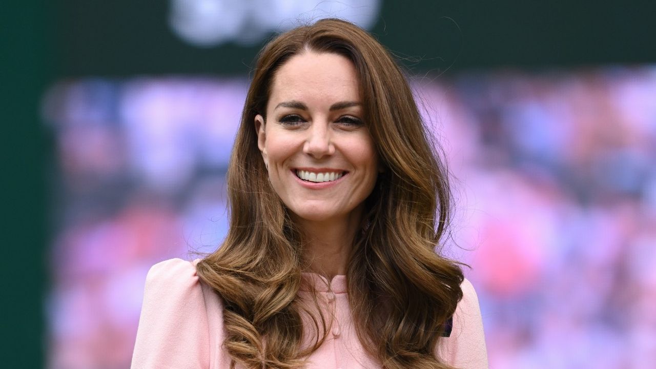 Kate Middleton, Duchess of Cambridge attends day 13 of the Wimbledon Tennis Championships