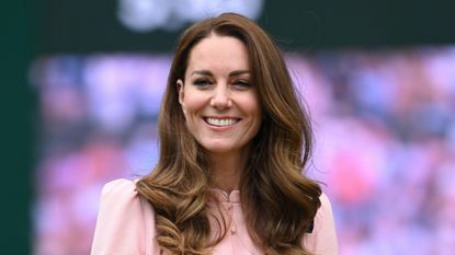 Kate Middleton, Duchess of Cambridge attends day 13 of the Wimbledon Tennis Championships