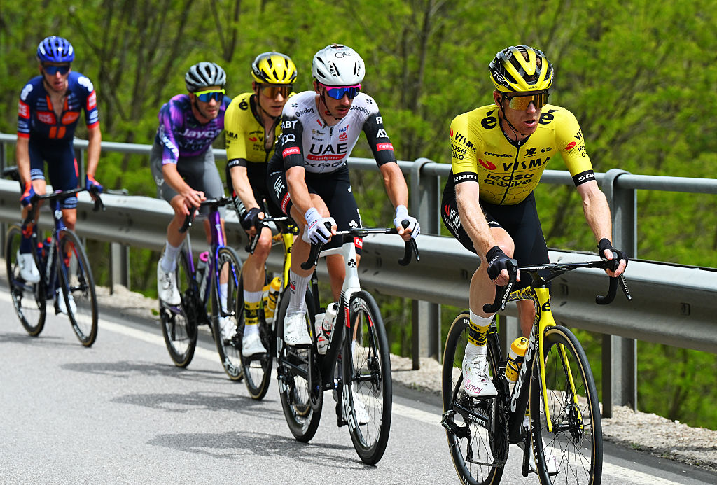 2025 Giro d'Italia s17: the leading break