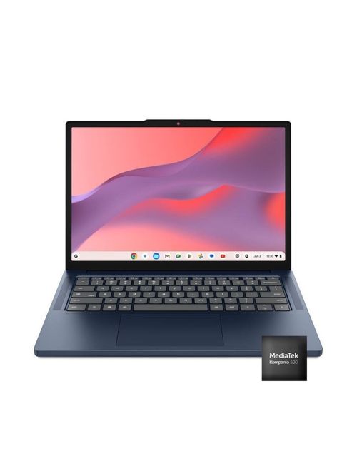 Lenovo - Ideapad Slim 3 Chromebook - 14" 2k Touchscreen Laptop - Mediatek Kompanio 540 2025 - 4gb Memory - 64gb Emmc - Cosmic Blue