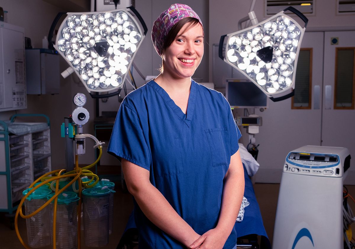 Abbie Newbury (junior sister) Inside the Operating Theatre