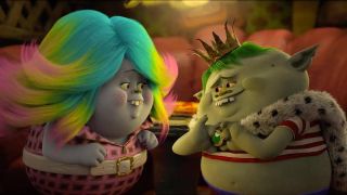 The Bergens in the first Trolls movie