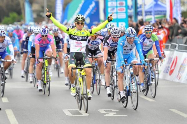 Andrea Guardini (Farnese VIni-Neri Sottoli) topped a select group of sprinters