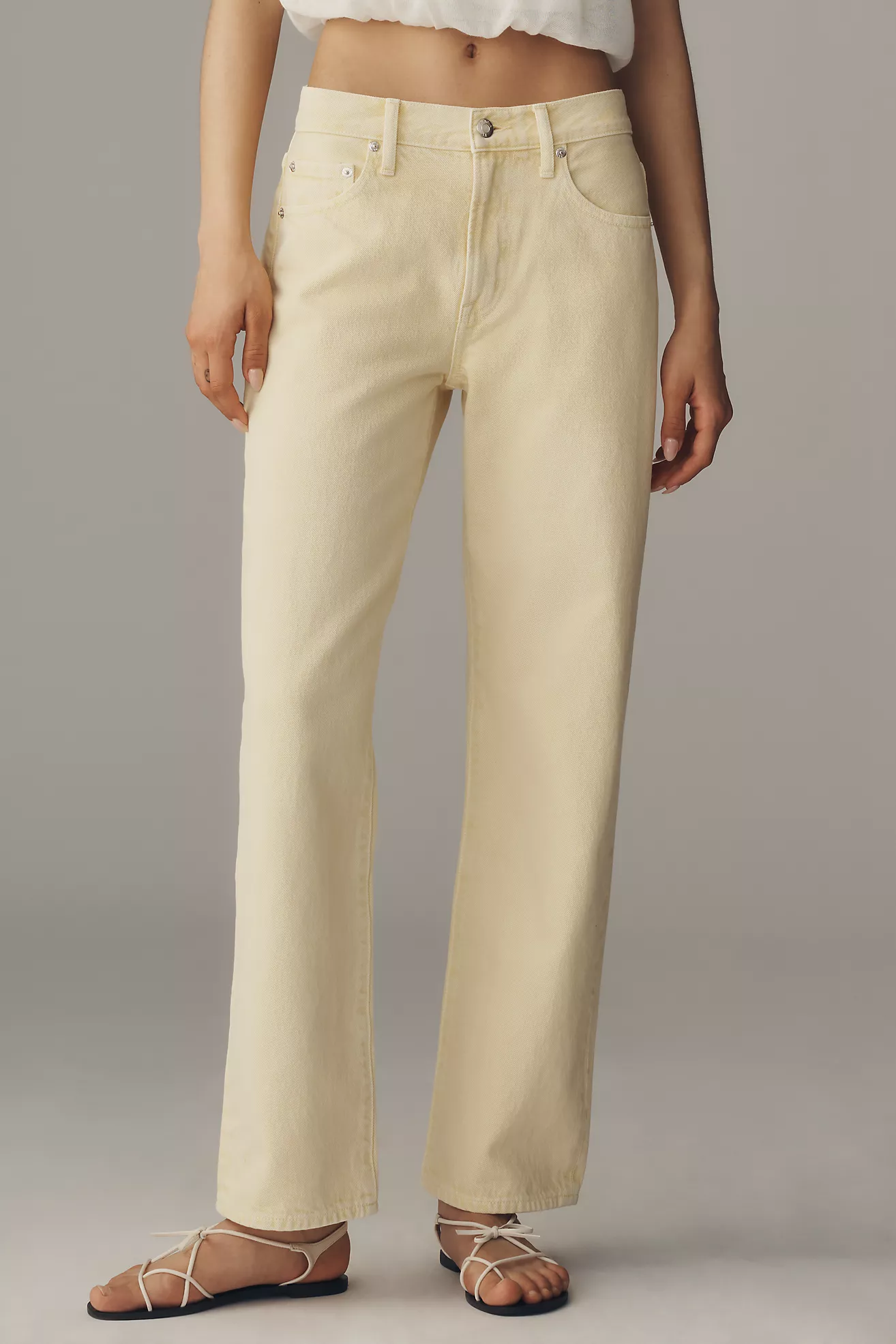 Pistola Lexi Mid-Rise Tapered Jeans