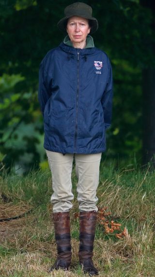 Princess Anne, Princess Royal attends day 2 of the Festival of British Eventing at Gatcombe Park on August 2, 2008