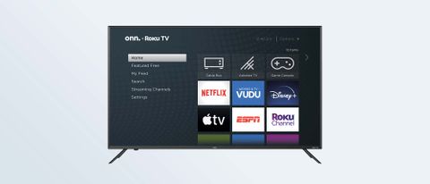 onn. 50” Class 4K UHD (2160P) LED Roku Smart TV HDR (100012585) 