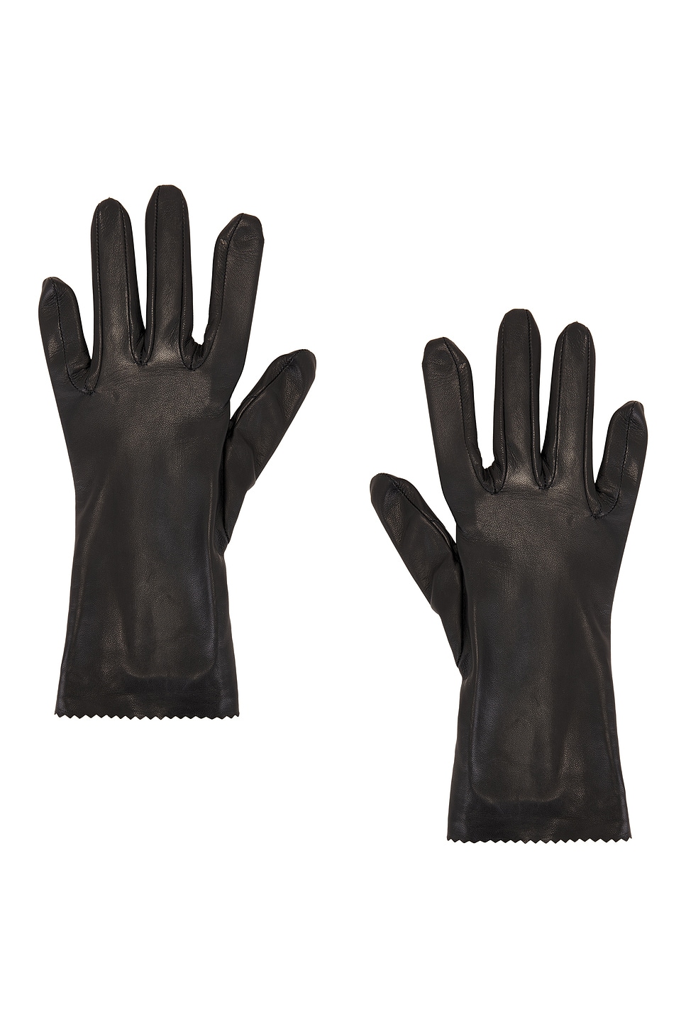 Short Leather Gloves