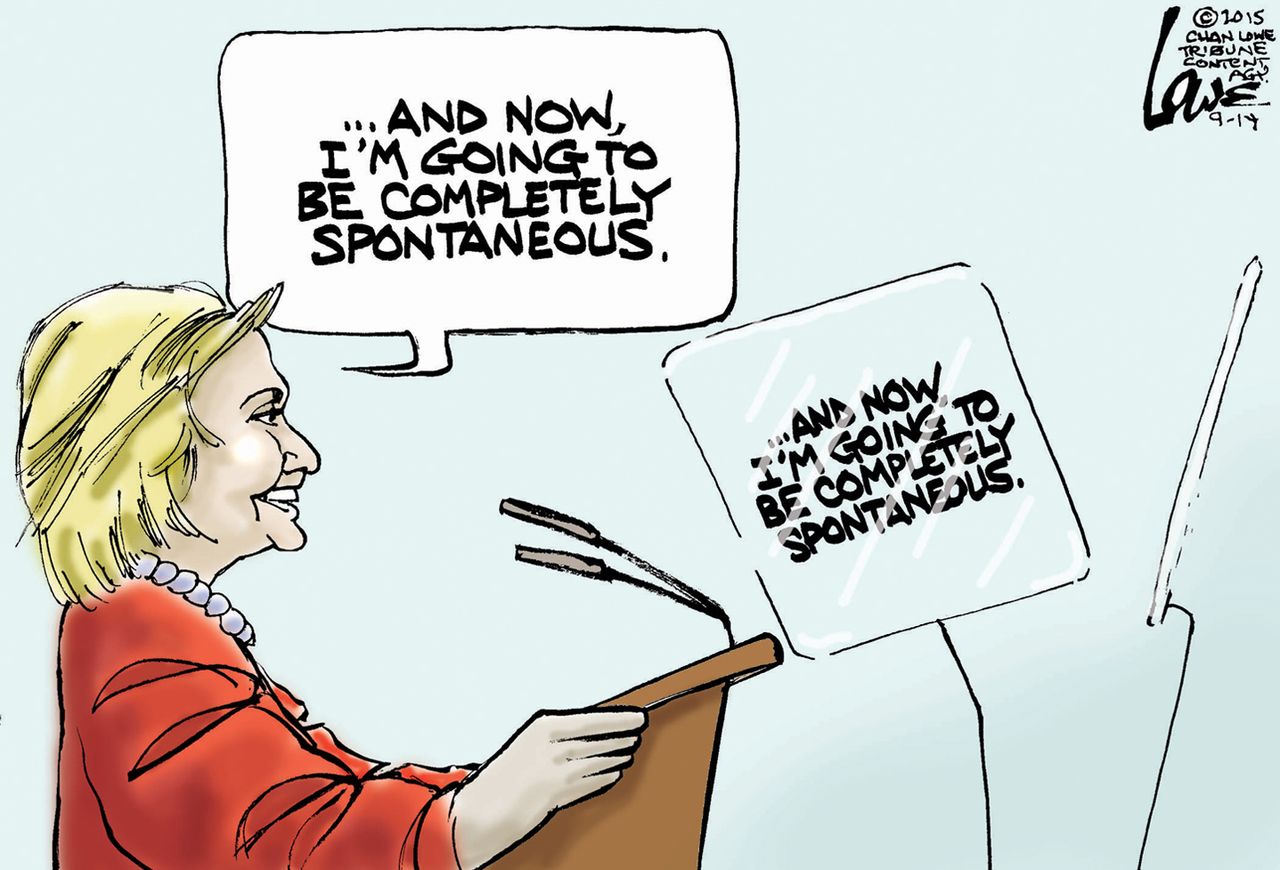 Political cartoon U.S. Hillary Clinton