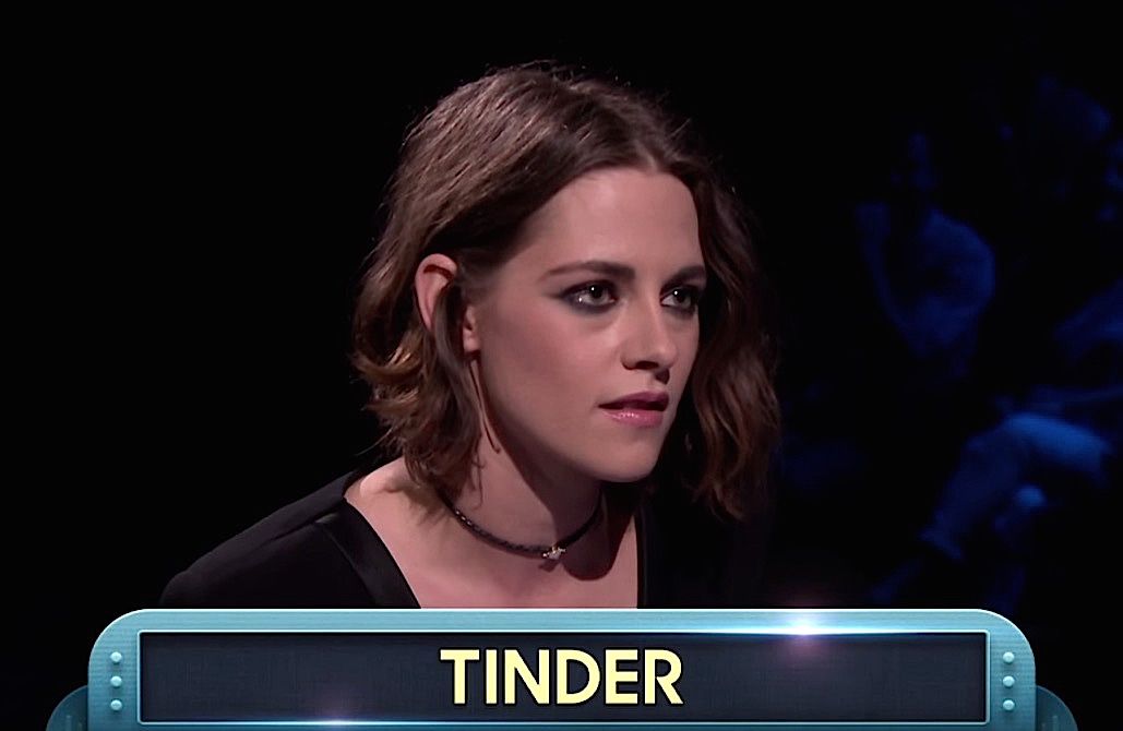 Kristen Stewart and Jimmy Fallon play a little mind game