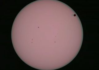 Venus Crossing the Sun