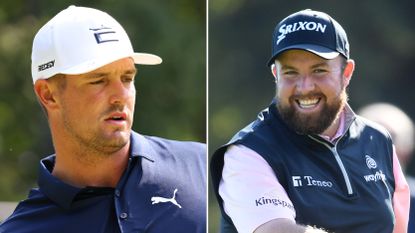 Bryson DeChambeau and Shane Lowry