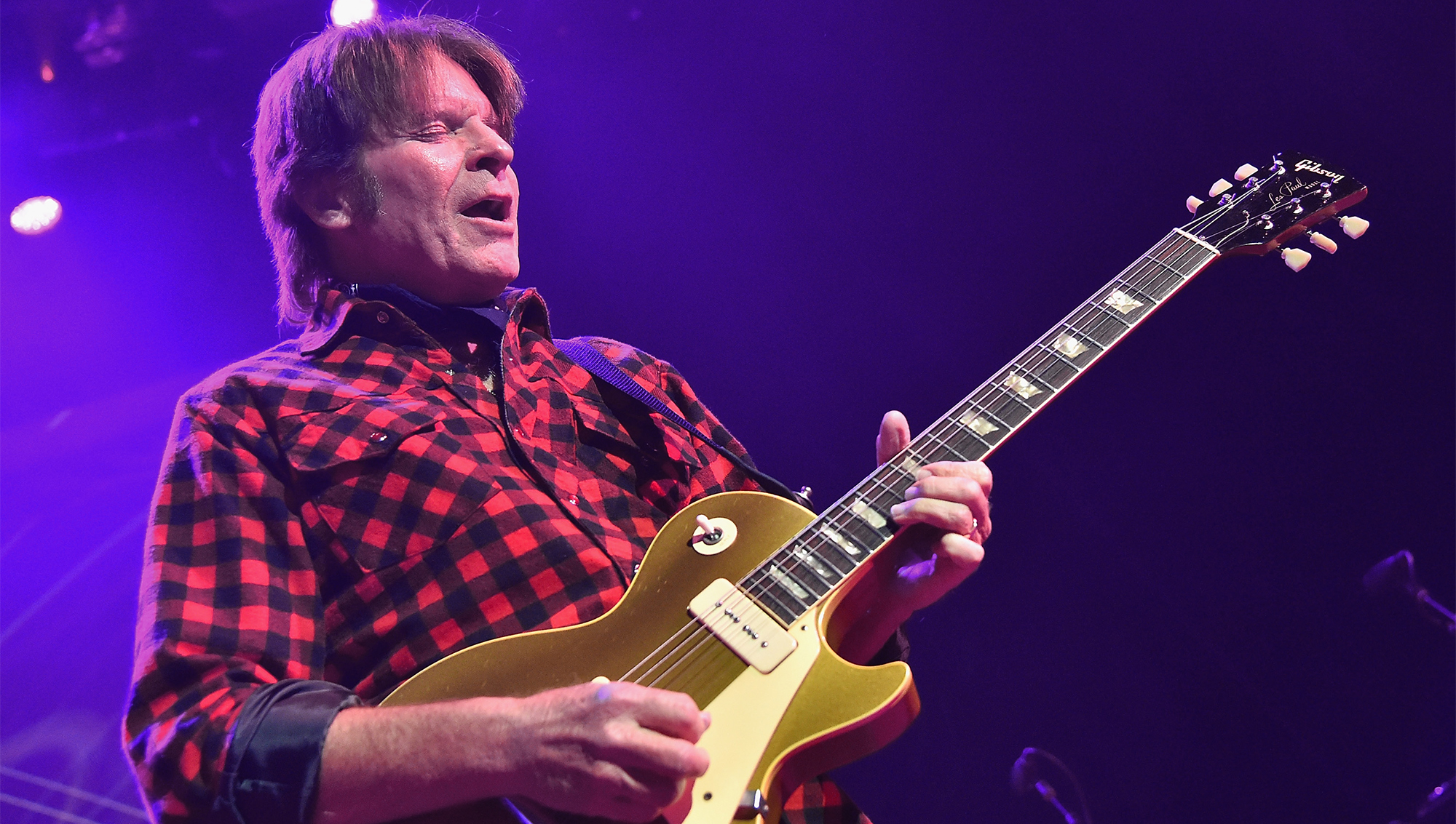 John Fogerty performs onstage during the Michael J. Fox Foundation “A Funny Thing Happened On The Way To Cure Parkinson’s” Gala at The Waldorf=Astoria on November 14, 2015 in New York City. 