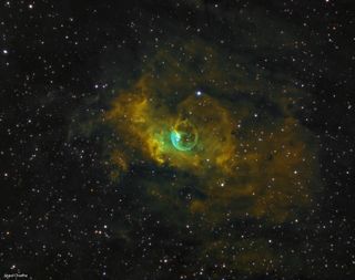 'Unfinished' Bubble Nebula