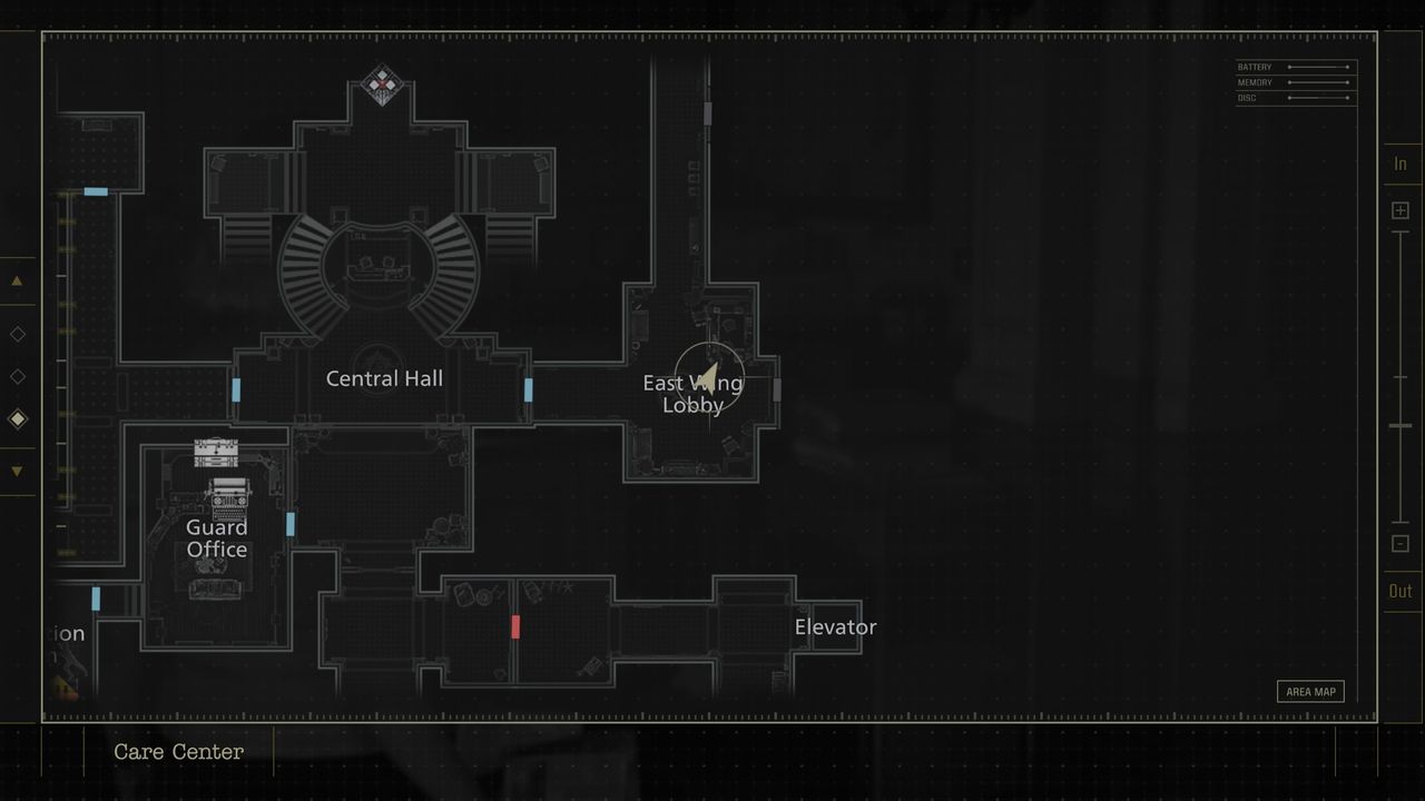 Resident Evil Requiem Mr. Raccoon - East Wing Lobby