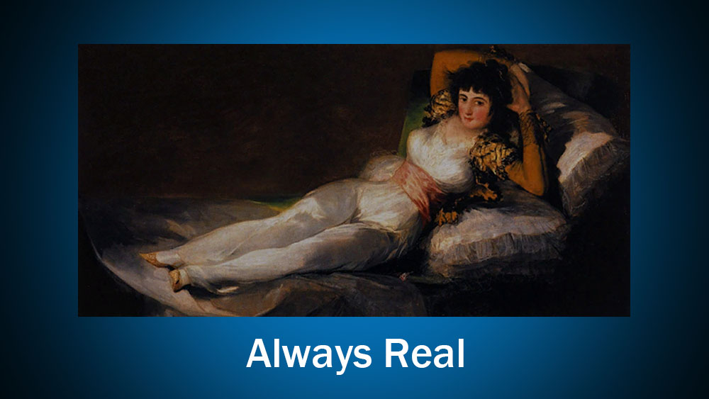 ACNH paintings: THE CLOTHED MAJA BY FRANCISCO DE GOYA