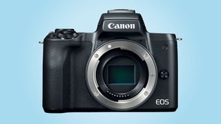 Canon EOS M50. Image Credit: Canon/TechRadar. 
