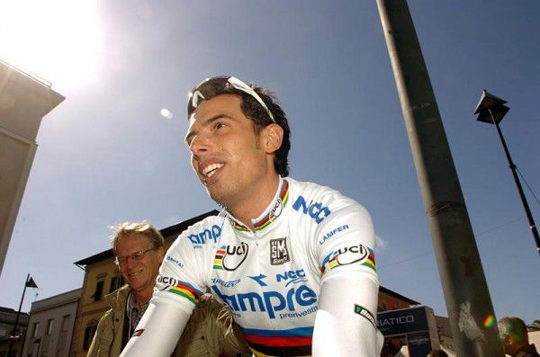 World Champion Alessandro Ballan (Lampre-NGC)