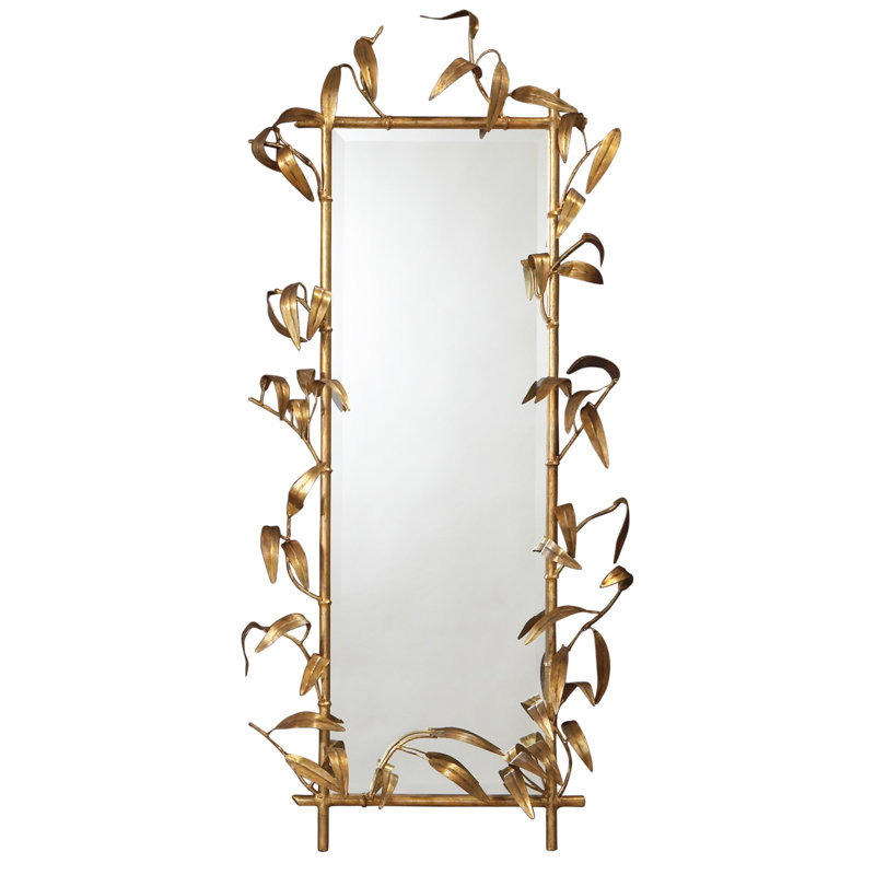 Global Views Bamboo Mirror-Antique Gold & Reviews | Wayfair
