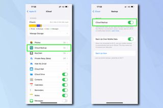 Three iPhone screenshots demonstrating how to stop thieves accessing your phone when you've lost an iPhone