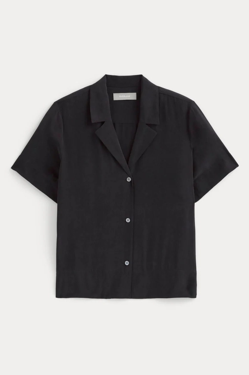 Everlane , The Notch Shirt in Washable Silk