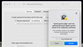 How to open apps from outside the App Store in macOS