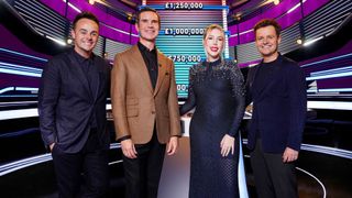 Ant and Dec with Jimmy Carr and Katherine Ryan