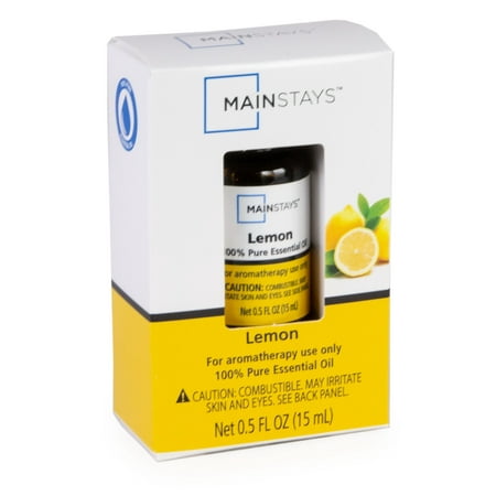 Mainstays Pure Lemon Essential Oil, 15ml, 1 Pack