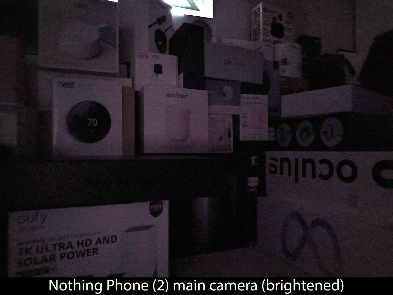 Nothing Phone (2) low light camera samples