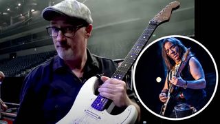 Colin Price offers a tour of Dave Murray's live rig