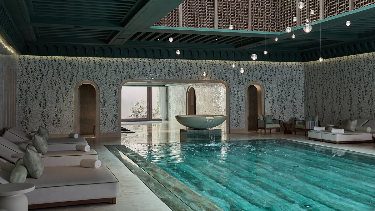Royal Mansour Tamuda Bay swimming pool