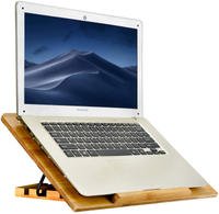 Wishacc Bamboo Laptop Stand|Currently $18.99