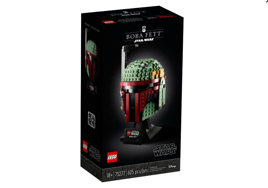 Star Wars helmets Lego sets.