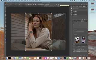 how to crop an image in Photoshop