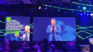 Nvidia Matt Hull on stage at Insight 2024