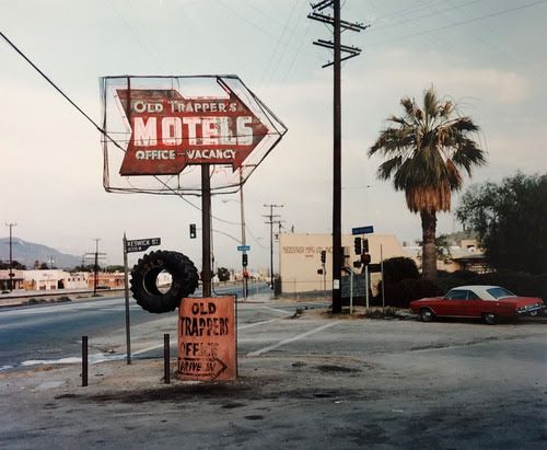 Wim Wenders, Old Trapper’s, San Fernando, California, 1983 Cibachrome; printed c.1983