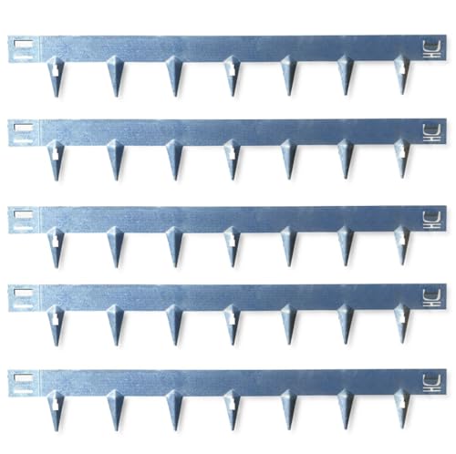 Core Edge Lawn Edging | Flexible Decorative Steel Edging Garden Border Edging Lawn Edging Strip Garden Border With a 65mm Face Height (galvanised)
