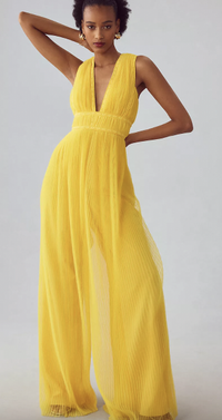 Hutch Pleated Tulle Jumpsuit, $228 (£179) | Anthropologie