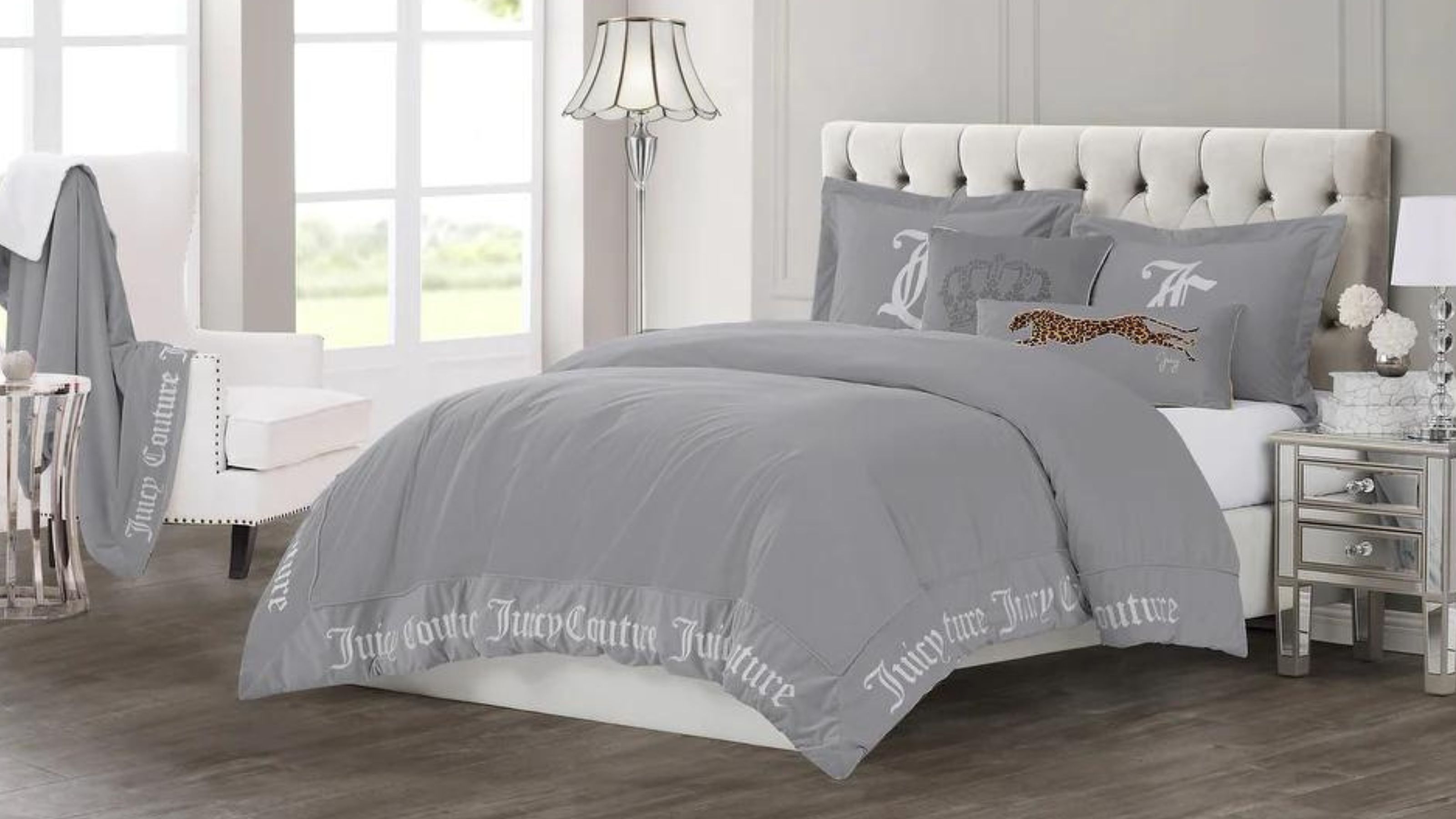 You can get Juicy Couture bedding on Amazon for any Y2K-style bedroom ...