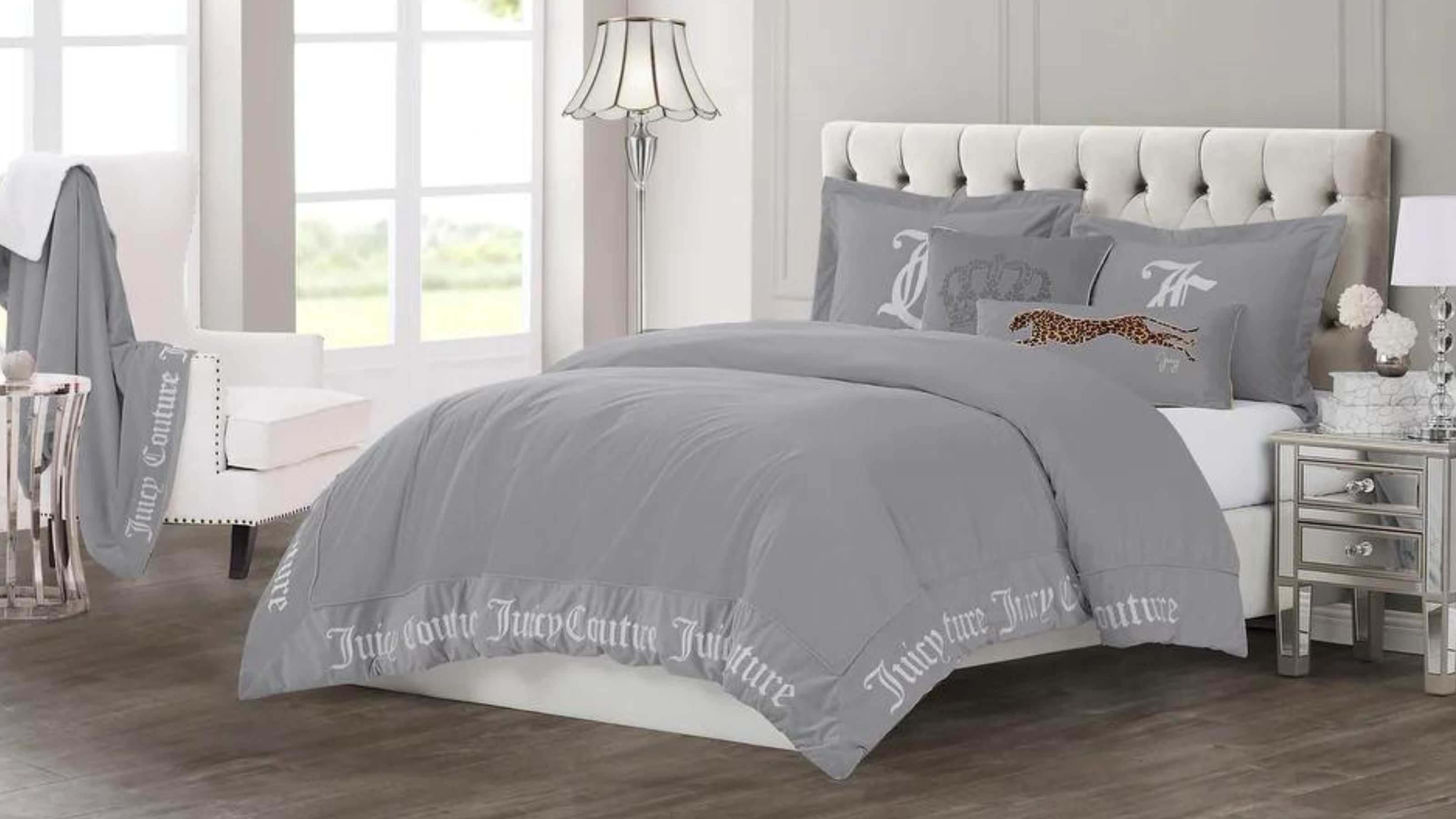 Couture Dreams  Grey Off Beat Bedding Bundle