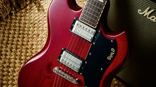 Guild Polara Deluxe in Cherry Red