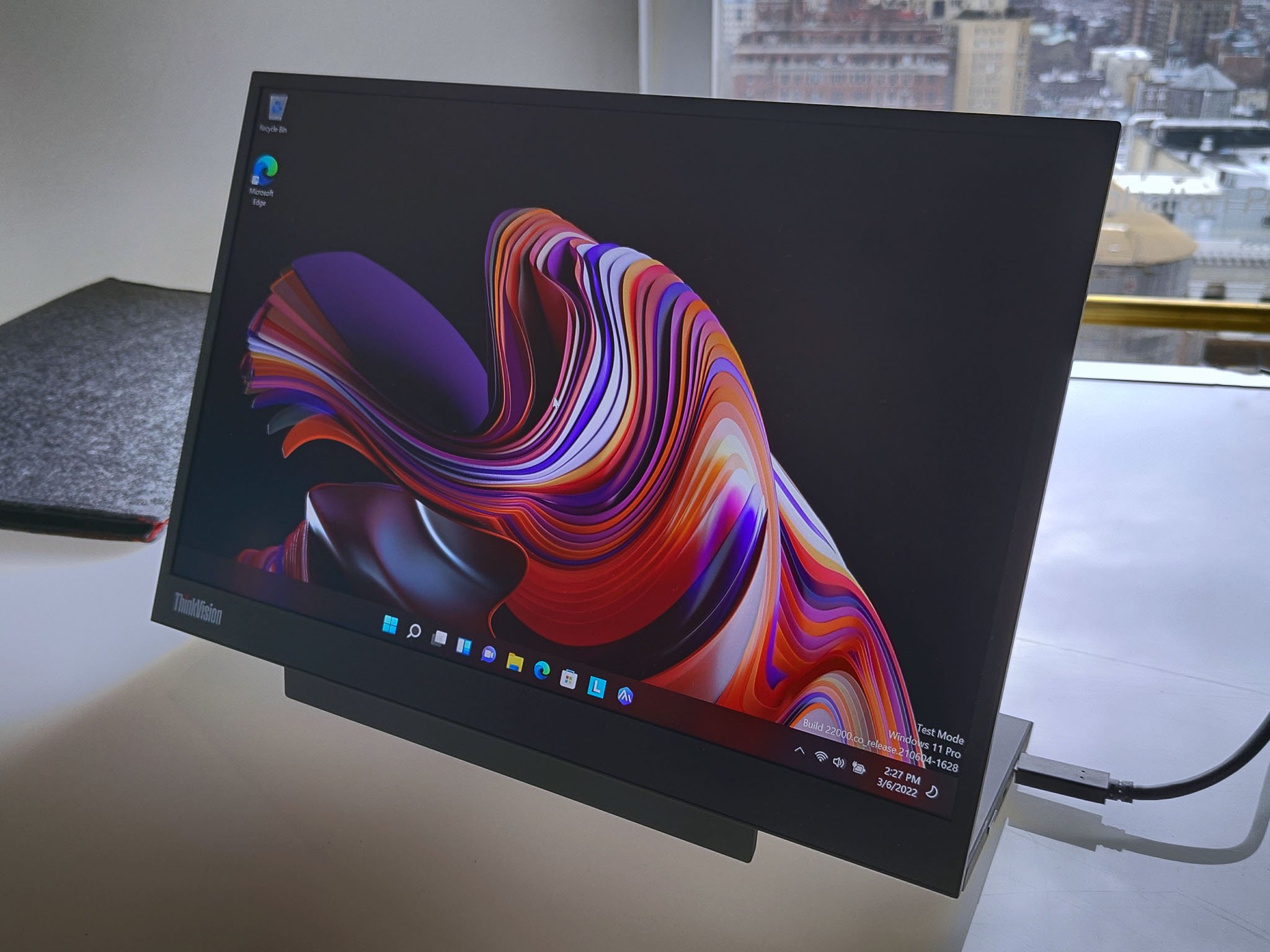 Lenovo's ThinkVision M14d Mobile Monitor is a 16:10 14-inch screen