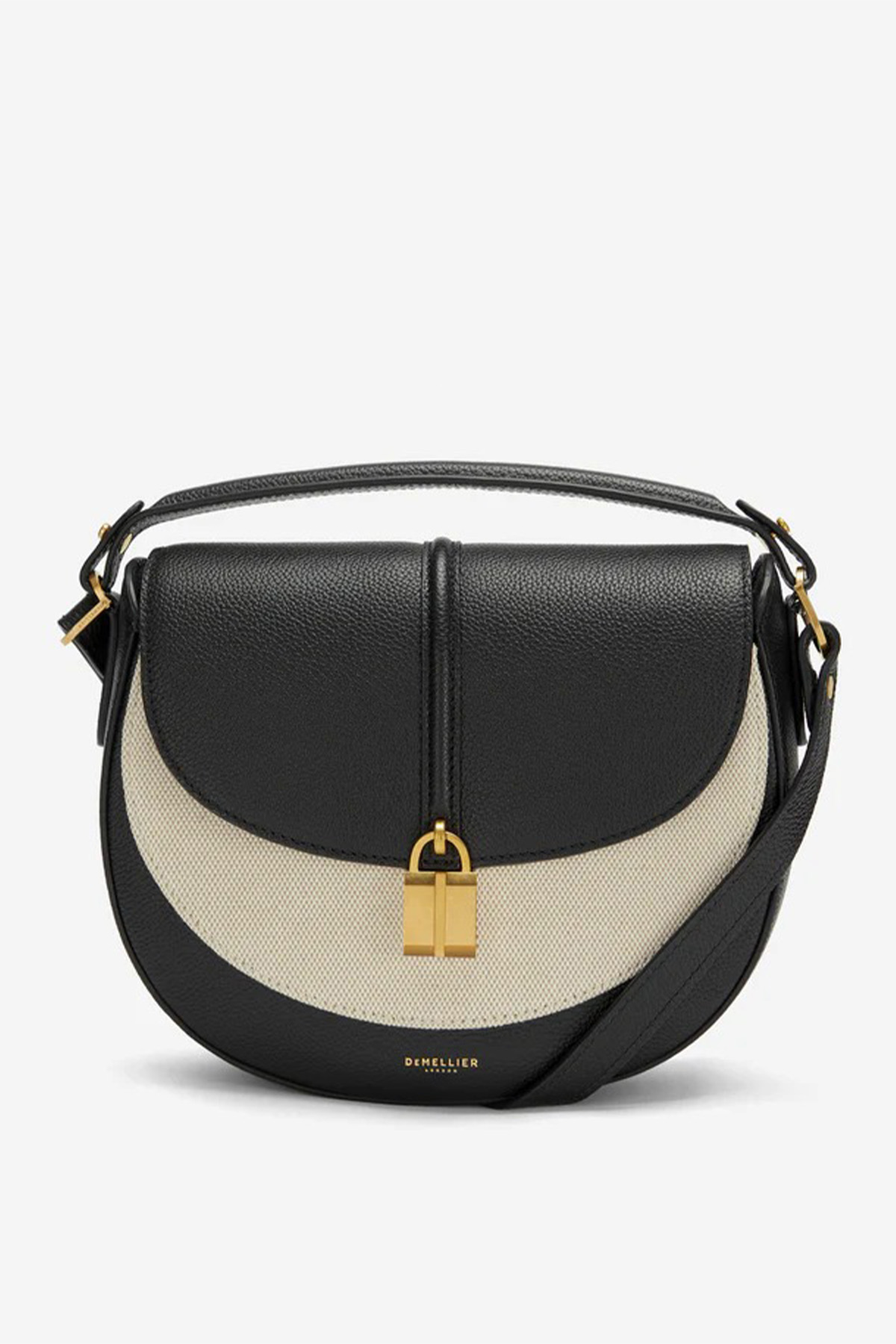 DeMellier The Siena Saddle in Salt & Pepper 
