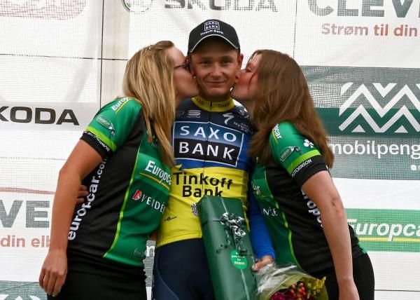 Most aggressive rider Jaroslaw Marycz (Team Saxo Bank-Tinkoff Bank)