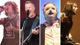 Photos of Bring Me The Horizon, Metallica, Slipknot and Iron Maiden performing live