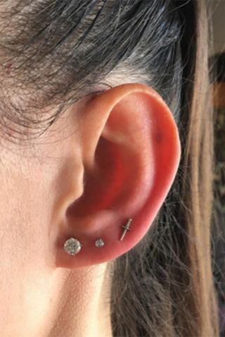 Constellation ear piercing