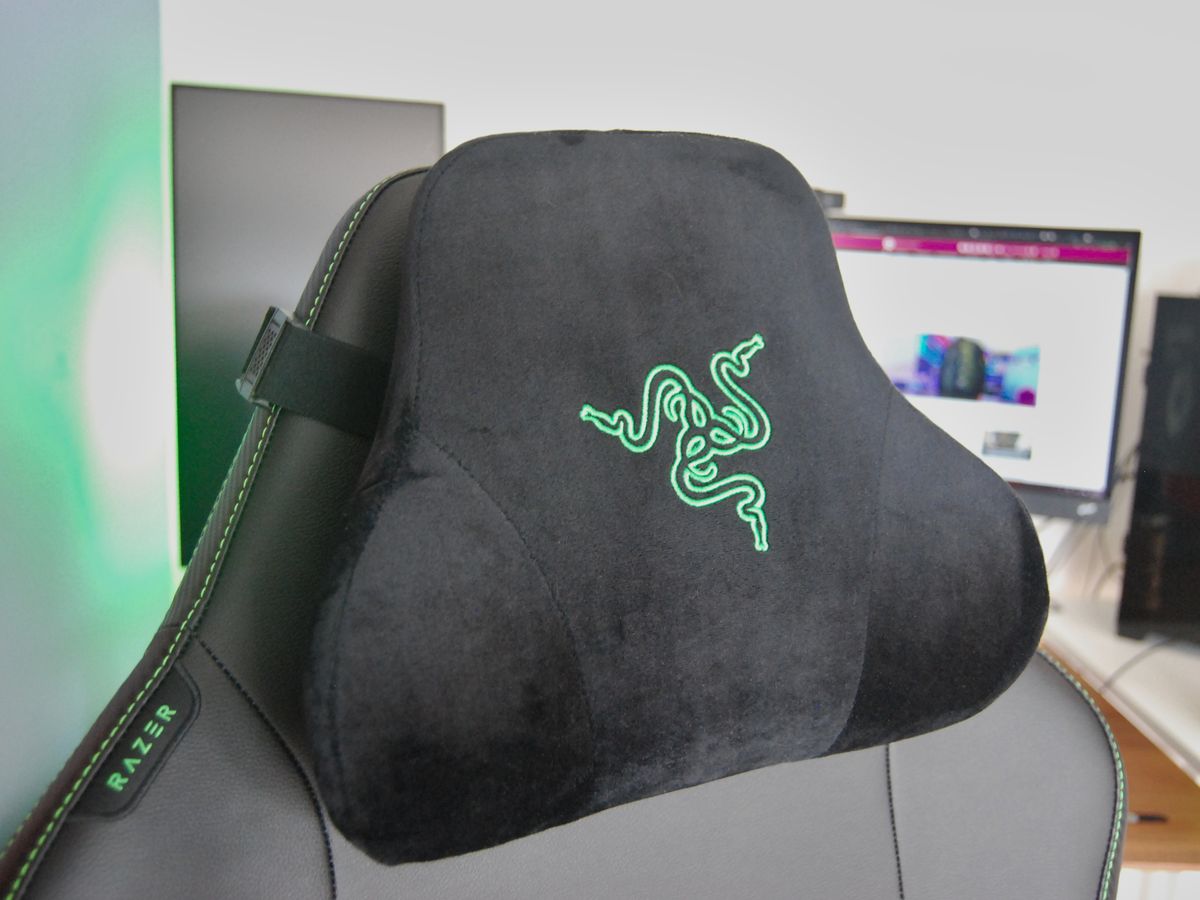 Razer Iskur V2 headrest pillow